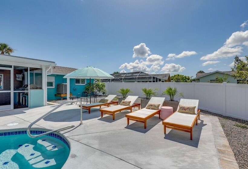 Luxury Apollo Beach Retreat W/ Private Pool & Dock