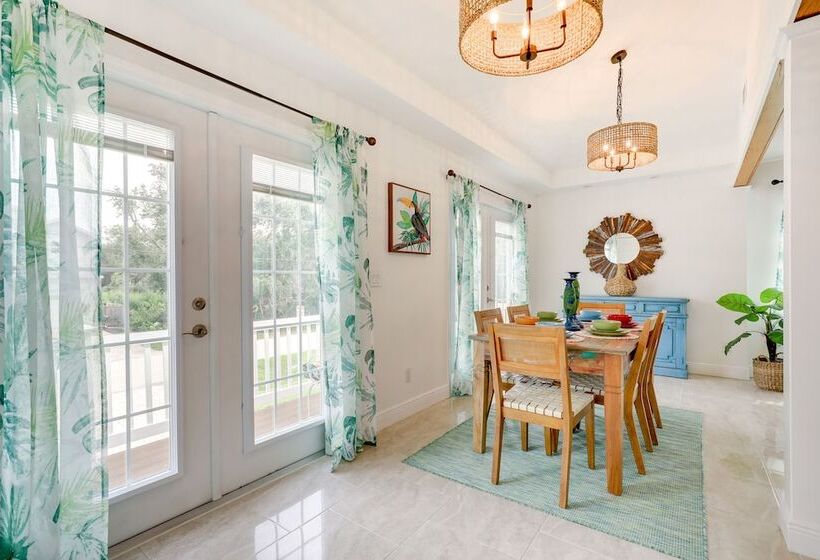 St Augustine Home Near Vilano Beach: Pets Welcome!