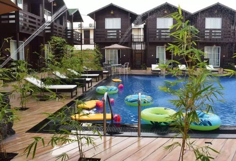 ホテル N K Eco Resort Havelock
