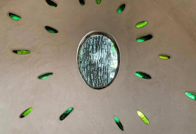 פנסיון Room In Lodge   Ecolush Couple Mayan Dome Cenote Bikes