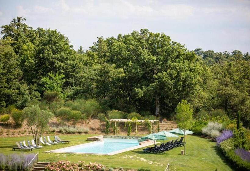 Luxury Resort With Swimming Pool In The Tuscan Countryside, Apartments With Private Outdoor Area Wit