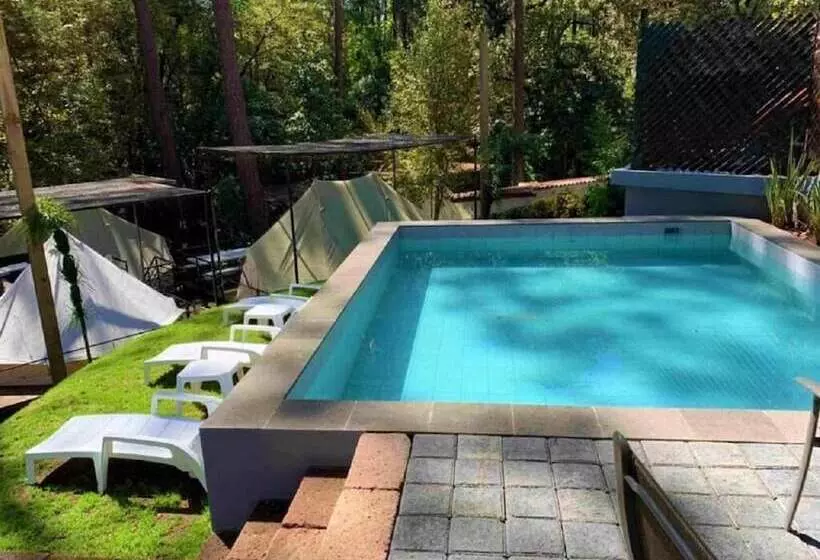 ホテル Glamping Rio Valle De Bravo