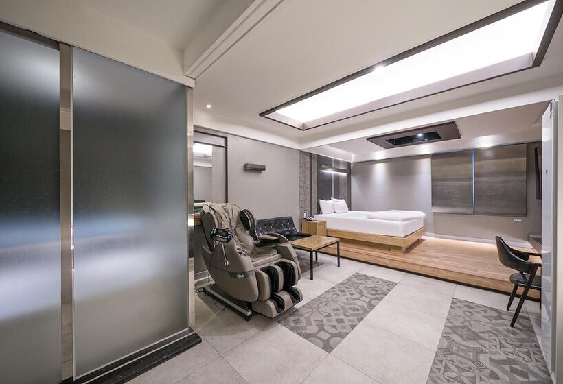 모텔 Daegu Pyeongridong Hotel O2