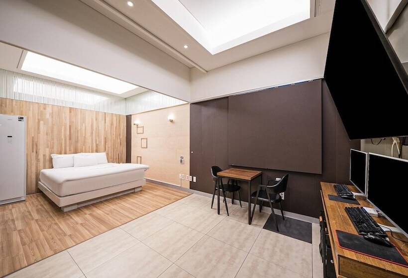 모텔 Daegu Pyeongridong Hotel O2