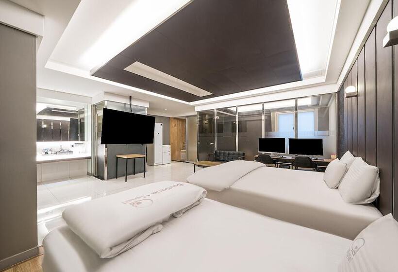 모텔 Daegu Pyeongridong Hotel O2