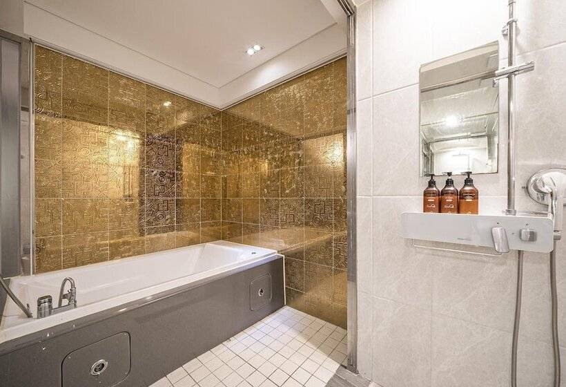 모텔 Daegu Pyeongridong Hotel O2