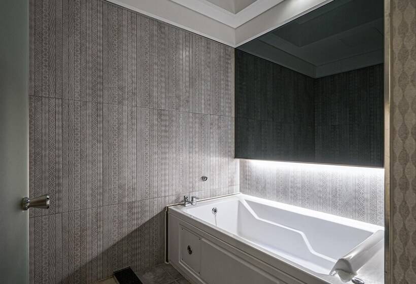 모텔 Daegu Pyeongridong Hotel O2