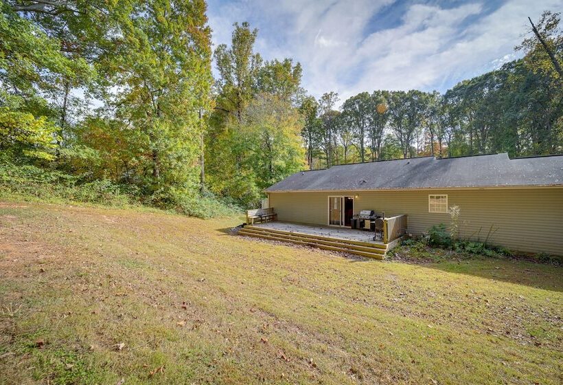 Candler Home W/ Large Deck: Hike, Bike & Unwind!
