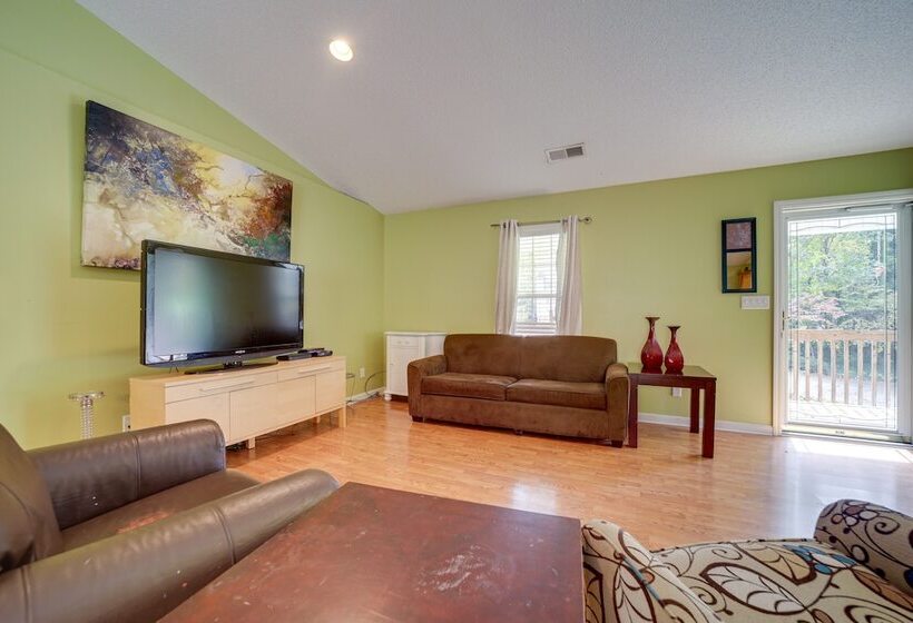 Candler Home W/ Large Deck: Hike, Bike & Unwind!