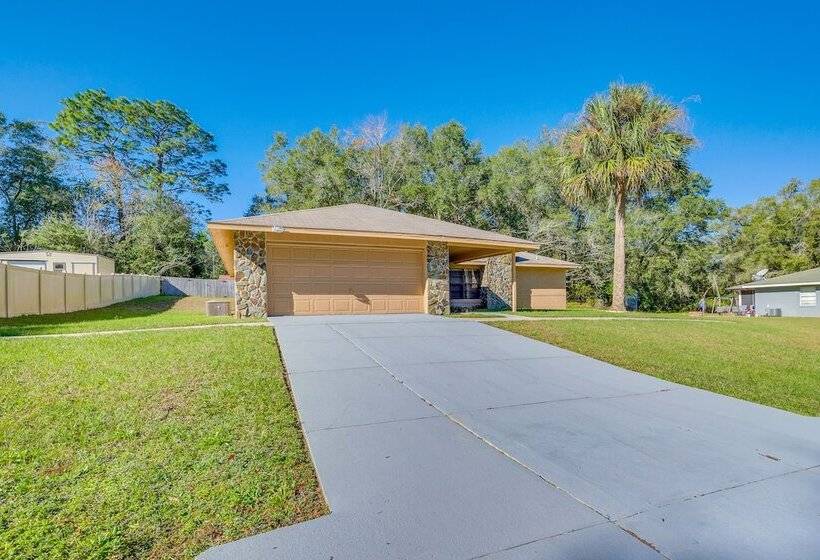 3 Mi To Rainbow Springs State Park: Dunnellon Home