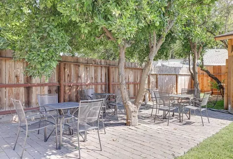 Sunny Turlock Cottage: Walk To Downtown!