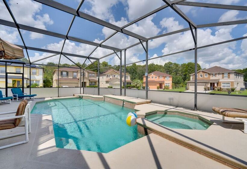 8 Mi To Disney: Home W/ Game Room In Davenport