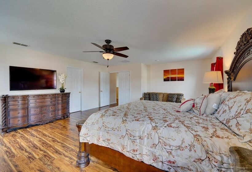 8 Mi To Disney: Home W/ Game Room In Davenport