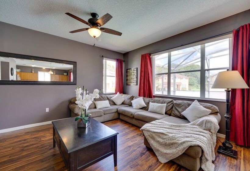 8 Mi To Disney: Home W/ Game Room In Davenport