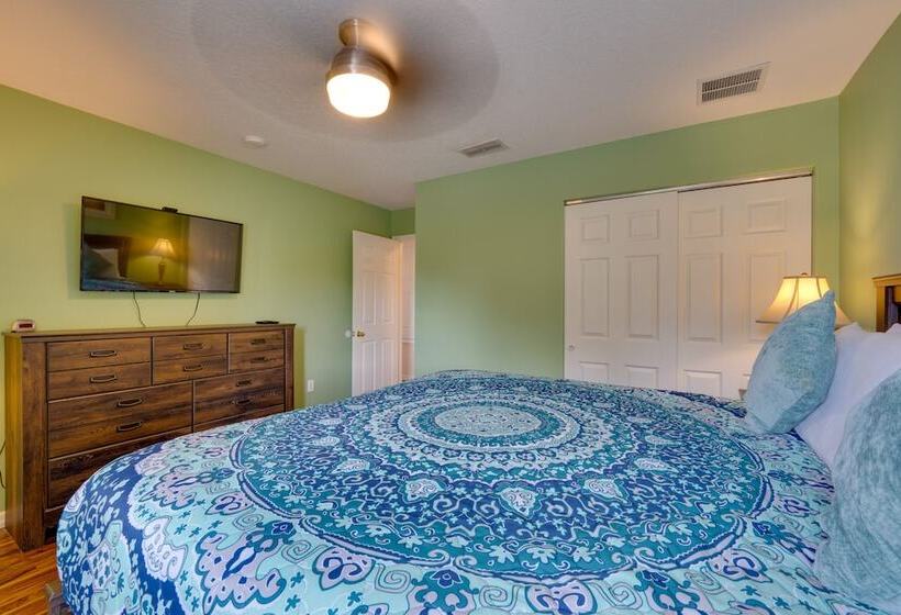 8 Mi To Disney: Home W/ Game Room In Davenport