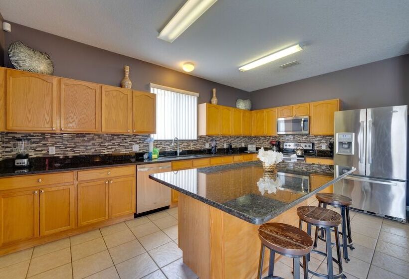 8 Mi To Disney: Home W/ Game Room In Davenport