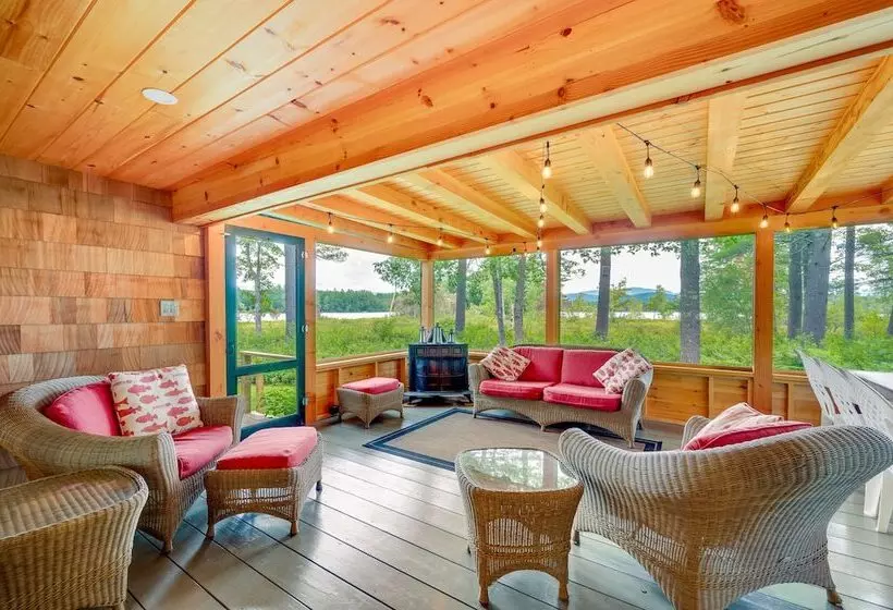 Lakefront Lovell Home W/ Dock: Walk To Town Beach!