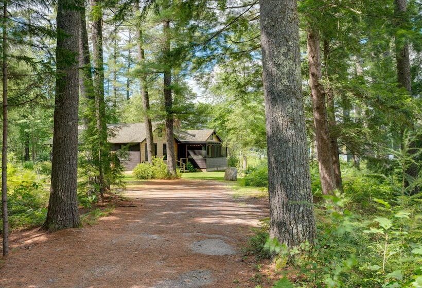 Lakefront Lovell Home W/ Dock: Walk To Town Beach!