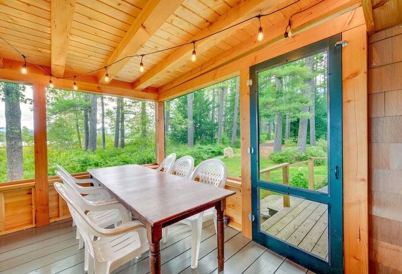 Lakefront Lovell Home W/ Dock: Walk To Town Beach!