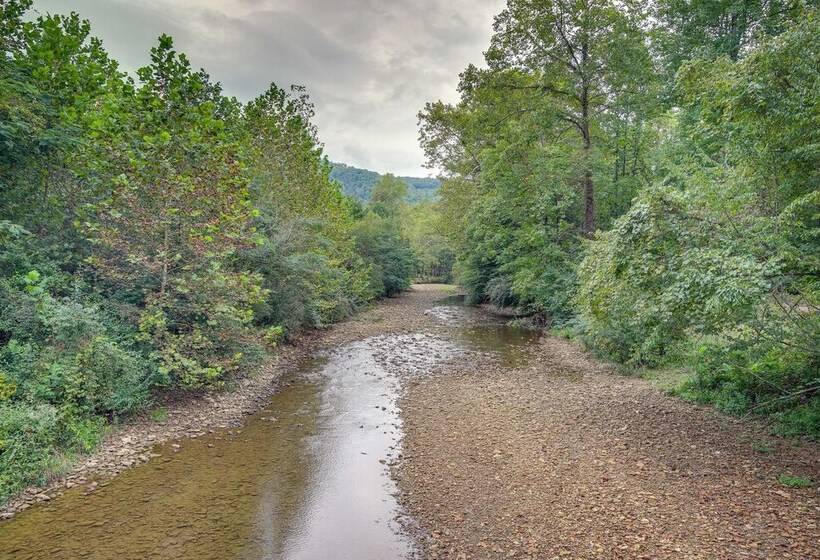 Riverfront Briceville Cabin W/ Patio & Fire Pit!