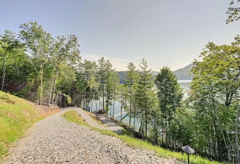 Scenic Bryson City Retreat W/ Direct Lake Access!