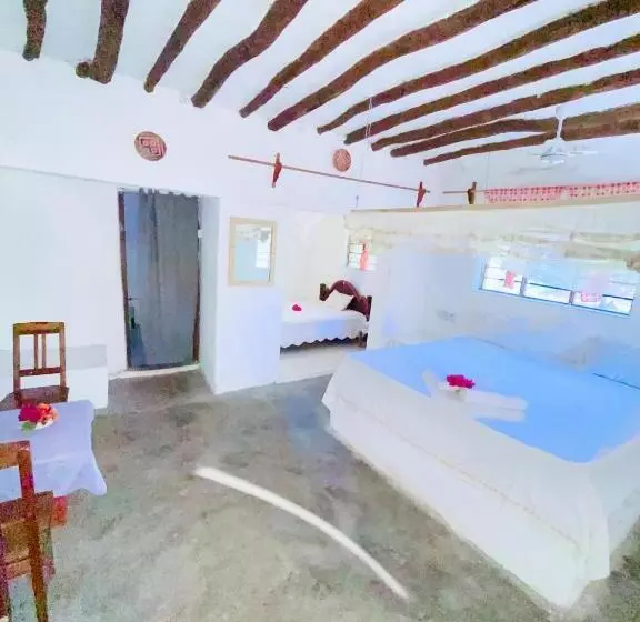 تختخواب و صبحانه Bwejuu Garden View Bungalows