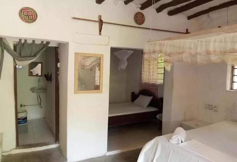 تختخواب و صبحانه Bwejuu Garden View Bungalows