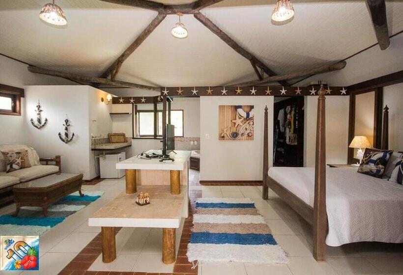 여관 Pousada Aloha Ubatuba