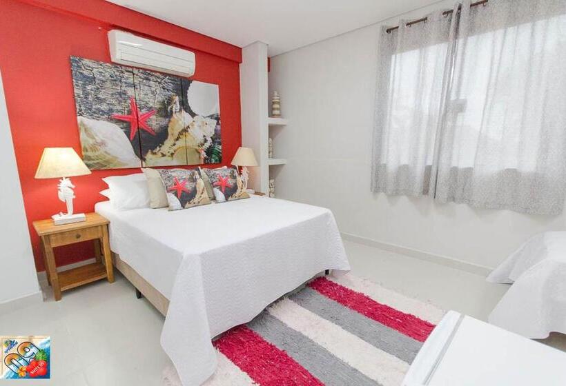 여관 Pousada Aloha Ubatuba