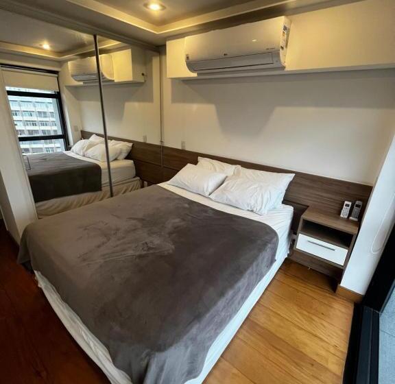 Flat Duplex Com Serviço De Camareira E Enxoval Completo   Ao Lado Do Parque Ibirapuera