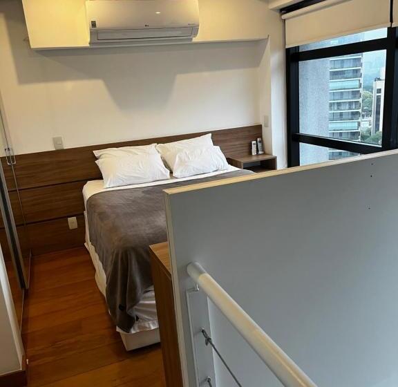 Flat Duplex Com Serviço De Camareira E Enxoval Completo   Ao Lado Do Parque Ibirapuera