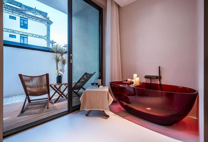 בית מלון כפרי Qingdu   Liyuan