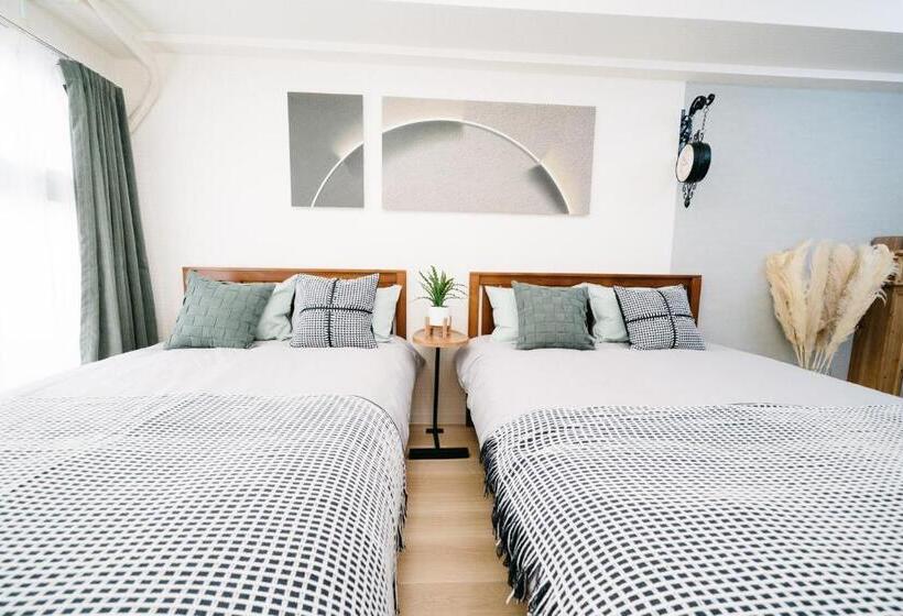 D91新宿最中心 東新宿站5分 Shinjuku Center 5 Mins To Station, Max 4p 直达新宿 涉谷 表参道 池袋 上野 代代木 银座 原宿