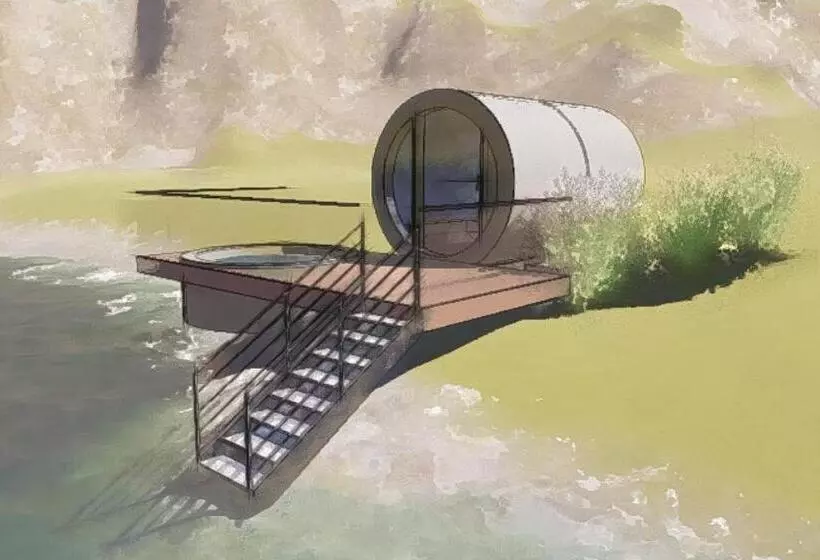 カプセルホテル Fishing Resort Eco Nativo Park