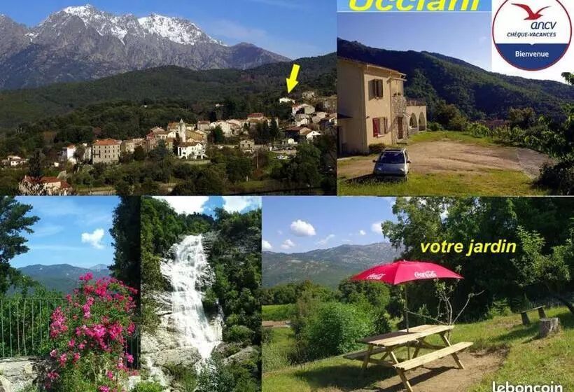 ペンション A 2 Minutes Rivière 25 Minutes Ajaccio Plages Linge Et Parking Inclus