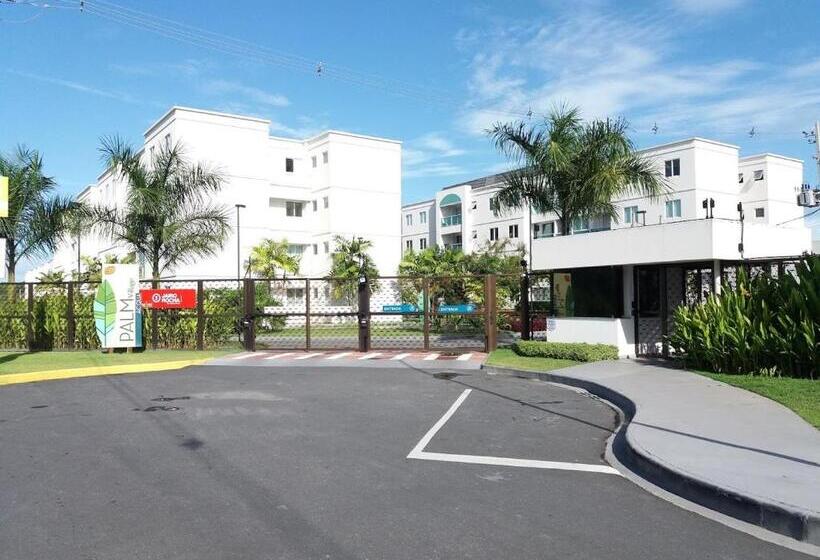 Escape Para O Paraiso Flat Palm Village Acqua, A Passos Das Praias Do Cupe E Porto De Galinhas