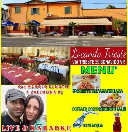 Hotelli Locanda Trieste Ristorante Bar Alloggio