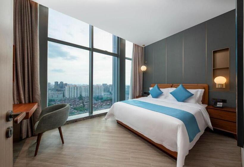 Sha Zhi Ye Serviced Apartment Hotel Houjie Wanda Plaza Liaoxia Subway Station