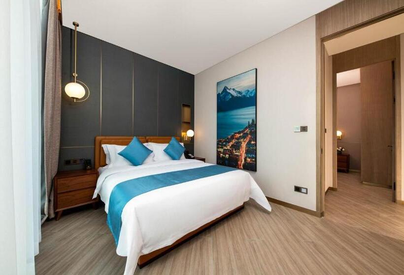 Sha Zhi Ye Serviced Apartment Hotel Houjie Wanda Plaza Liaoxia Subway Station