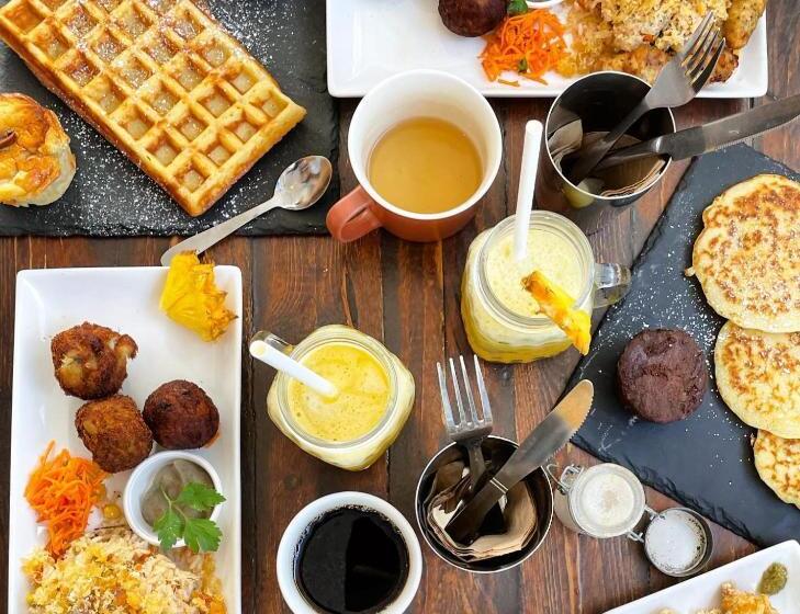 هتل Gite Urbain Mafate Café