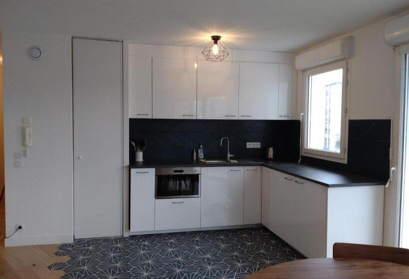 住宿加早餐  Suite Privée à Bordeaux Caudéran