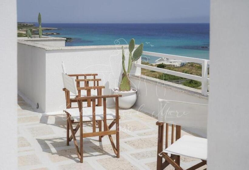 Pansiyon Room In B&b B&b Balconi Sul Mare Deluxe Room With Hydromassage La Spiaggetta