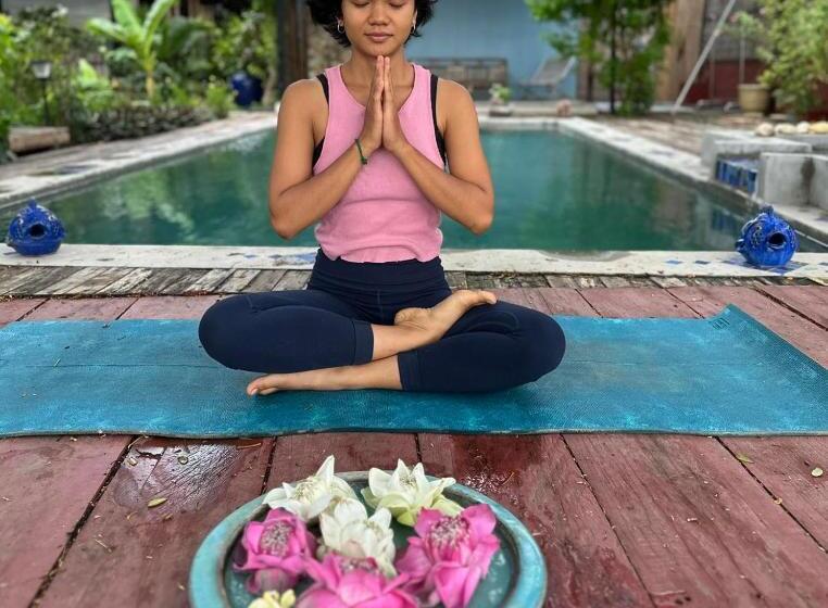 בית מלון כפרי Blue Indigo Yoga Cambodia