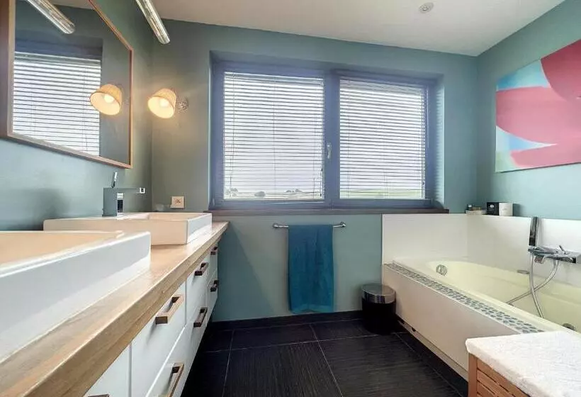 ペンション Suite Duplex Salon Bureau & Chambre En Mezzanine