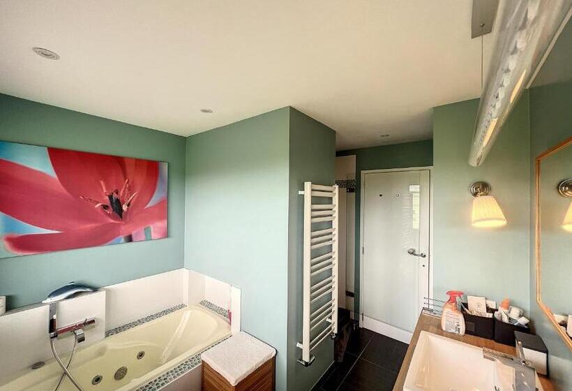 פנסיון Suite Duplex Salon Bureau & Chambre En Mezzanine