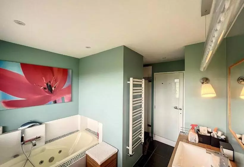 ペンション Suite Duplex Salon Bureau & Chambre En Mezzanine