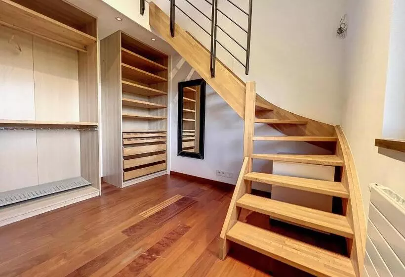 ペンション Suite Duplex Salon Bureau & Chambre En Mezzanine