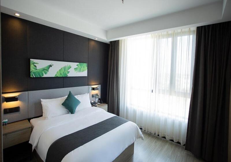 فندق Thank Inn Plus Jiaozuo Mengzhou Sangpo Times New Town