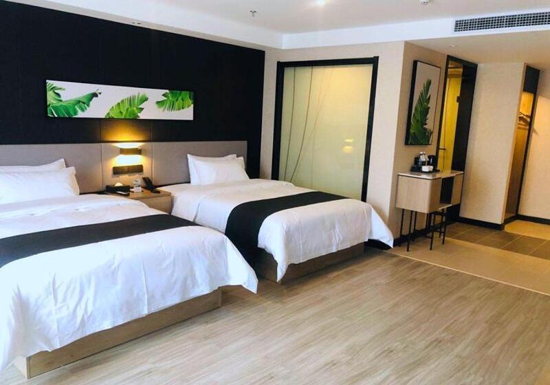 فندق Thank Inn Plus Jiaozuo Mengzhou Sangpo Times New Town