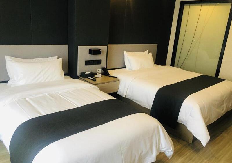 فندق Thank Inn Plus Jiaozuo Mengzhou Sangpo Times New Town